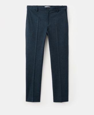 Men's Slim-Fit Flannel Pants