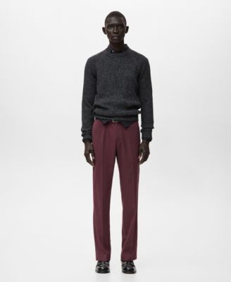 Men's Fluid Regular-Fit Trousers