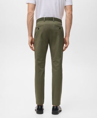 Men's Prato Cropped Tapered Chino Pants