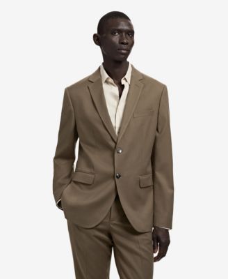 Men's Stretch Fabric Super Slim-Fit Suit Jacket