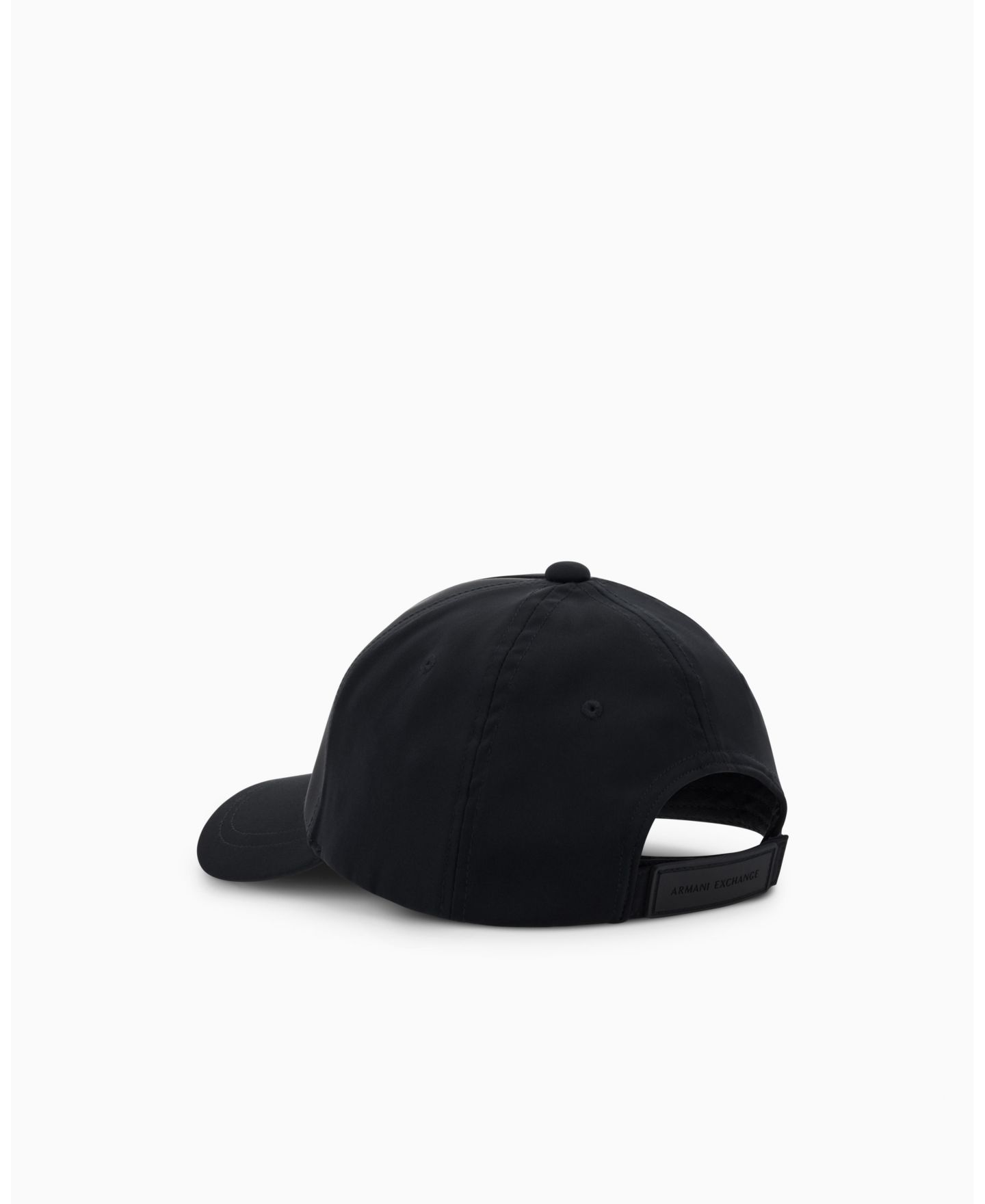 Мужской головной убор A|X Armani Exchange Rubber Logo Hat, цвет: Чёрный — фото 6