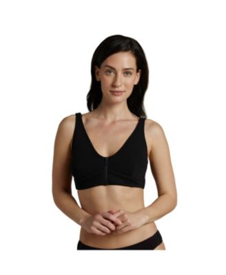 Women's Wireless Zip Front Bra