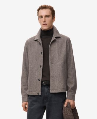 Men's Regular Fit Flannel Overshirt