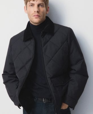 Men's Quilted Water Repellent Jacket