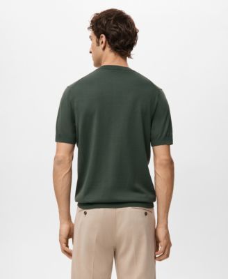 Men's Cotton Fine-Knit T-Shirt