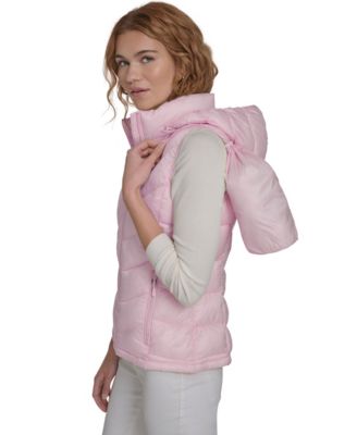 Women's Packable Hooded Puffer Vest