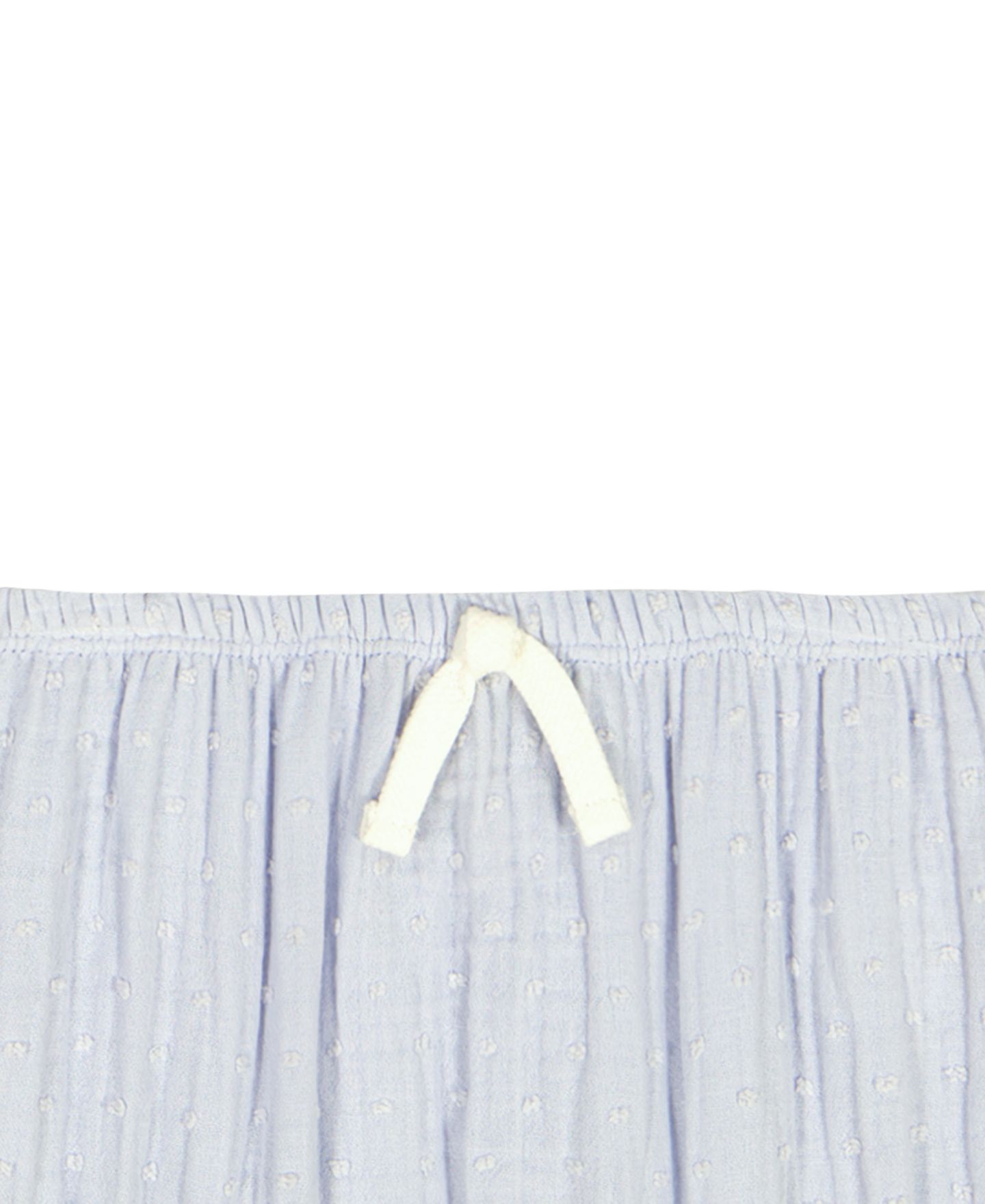 Комплект Calvin Klein Woven Clip-Dot Ruffle Trim Top & Bloomers, 2-Piece Set для девочек-малышей, цвет: Синий — фото 7