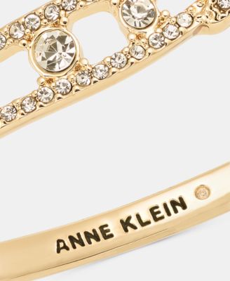 Crystal Openwork Bangle Bracelet