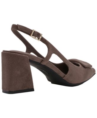 Women's Renetta Slingback Block Heel Pumps