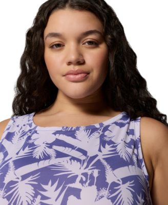 Plus Size Chill River Printed Active Dress