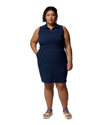 Plus Size Leslie Falls Collared Active Dress