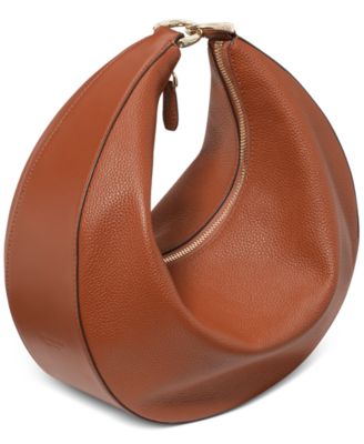 Duo Pebbled Leather Small Crossbody Bag