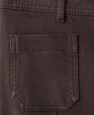 Women's Pockets Wide-Leg Jeans