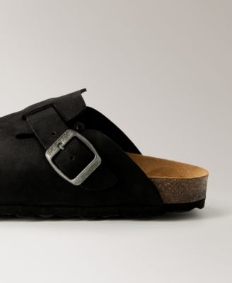 Women's Leather Clog Shoes