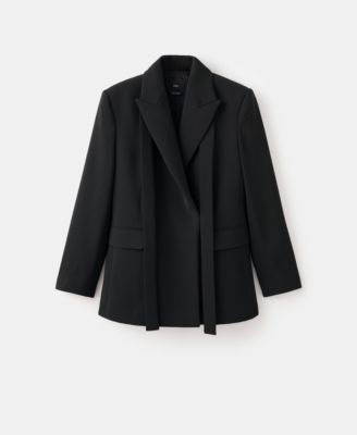 Women's Scarf Suit Jacket