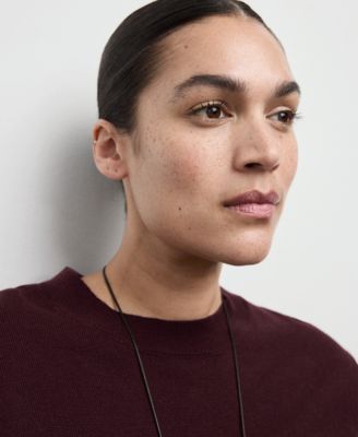 Women's Round-Neck Knitted Sweater