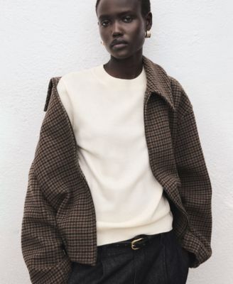 Women's Round-Neck Knitted Sweater