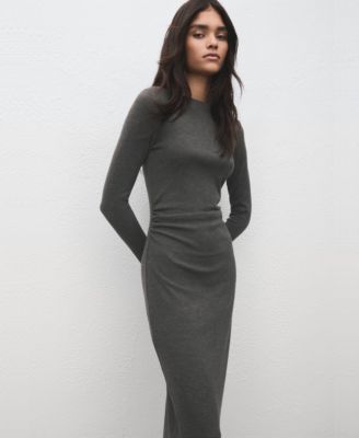 Women's Fitted Sweater Dress