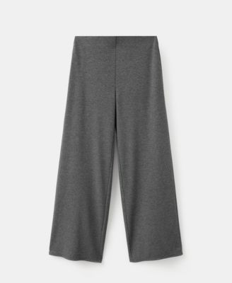 Women's Elastic Waist Straight-Fit Pants