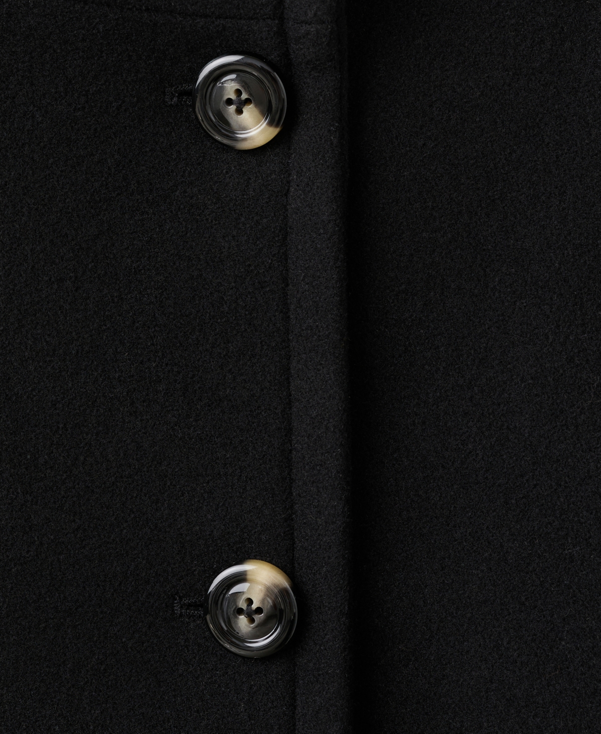 Mango Women's Wool-Blend Funnel-Neck Coat