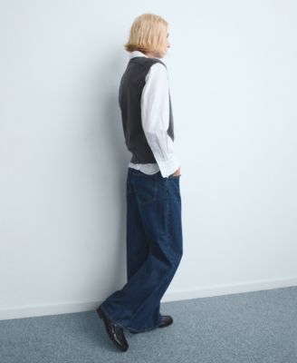 Women's Low-Rise Wide-Leg Jeans