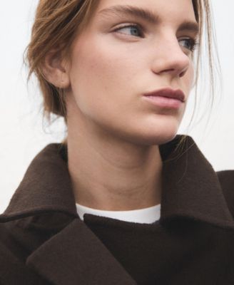 Women's Handmade Oversized Wool Coat