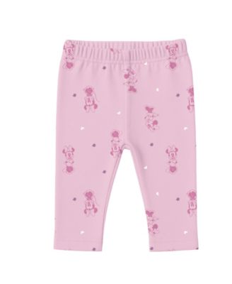 Baby Girls' Minnie Mouse Bodysuit, Jacket & Pants, 3-Piece Set