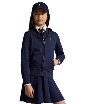 Girls' 7-16 French Terry Full-Zip Hoodie
