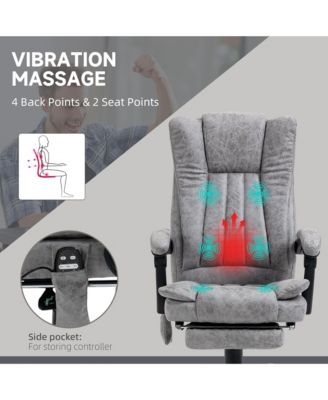 Massage Office Chair High Back Reclining Desk Chair with Heating