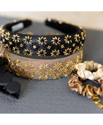 Women's Embellished Starburst Padded Headband