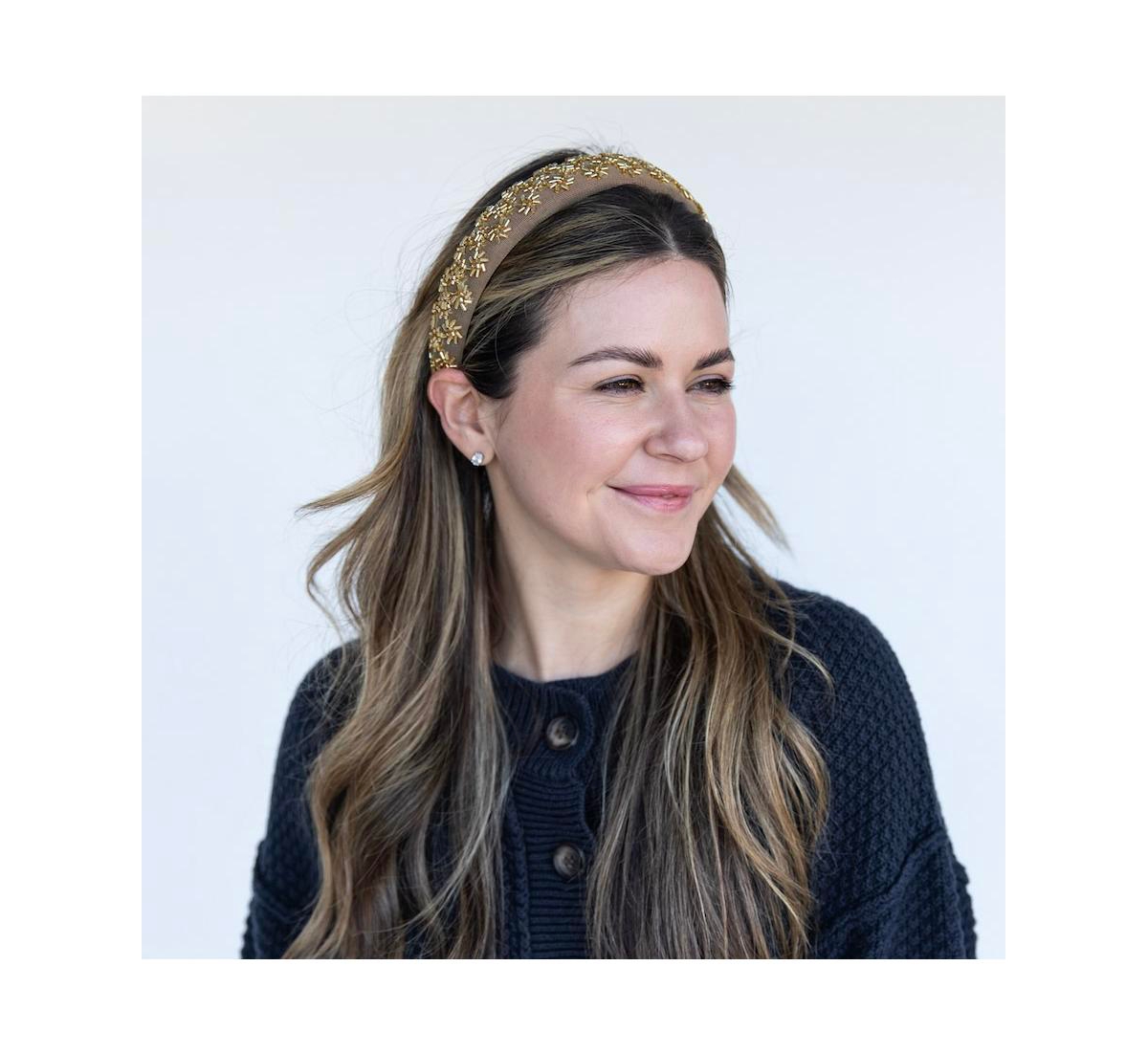 Draft - Headbands of Hope Women's Embellished Starburst Padded Headband