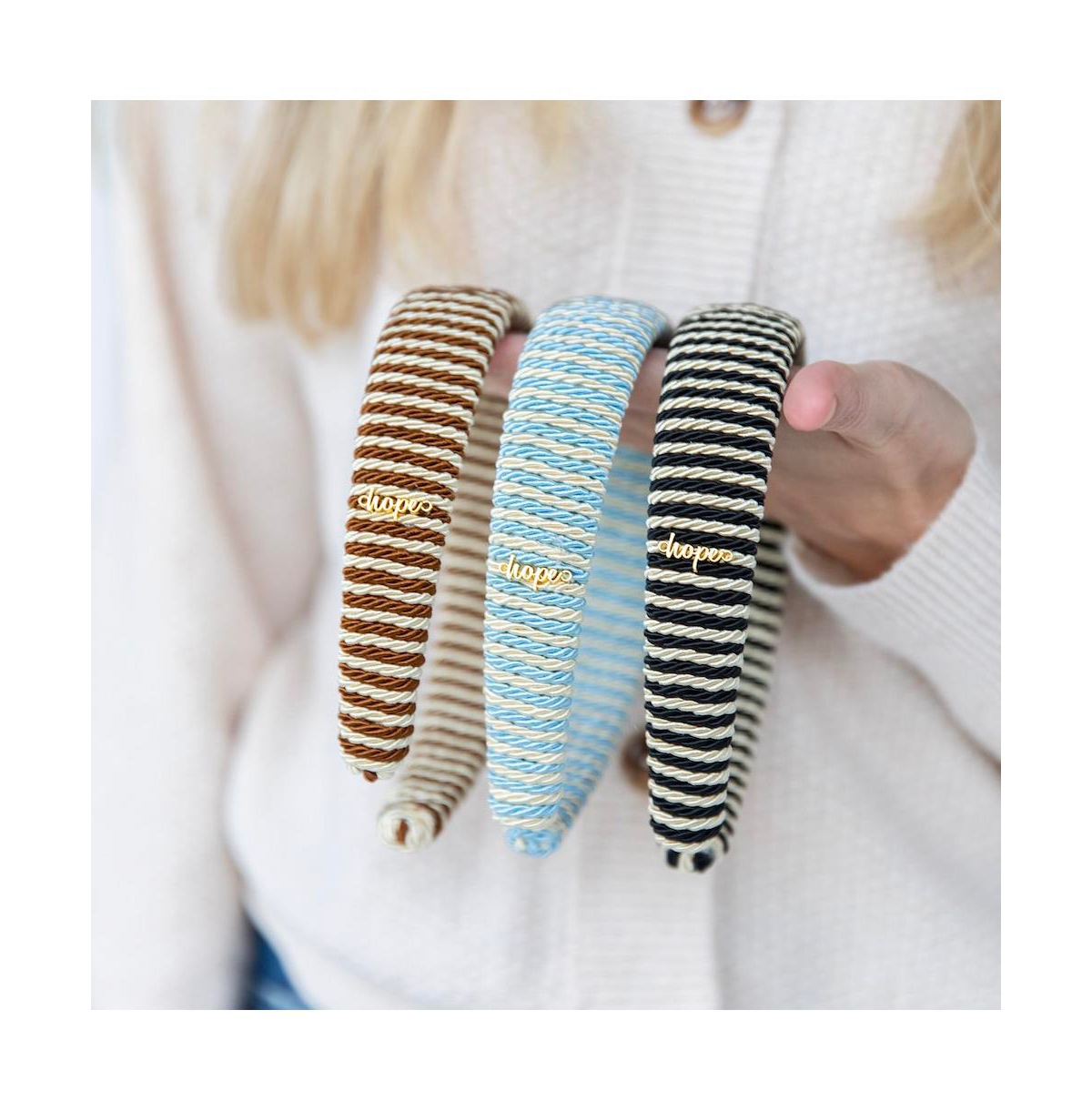 Draft - Headbands of Hope Women's Classic Padded Rope Headband