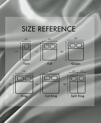 Satin Luxury 7-Pc. Sheet Set, Split King