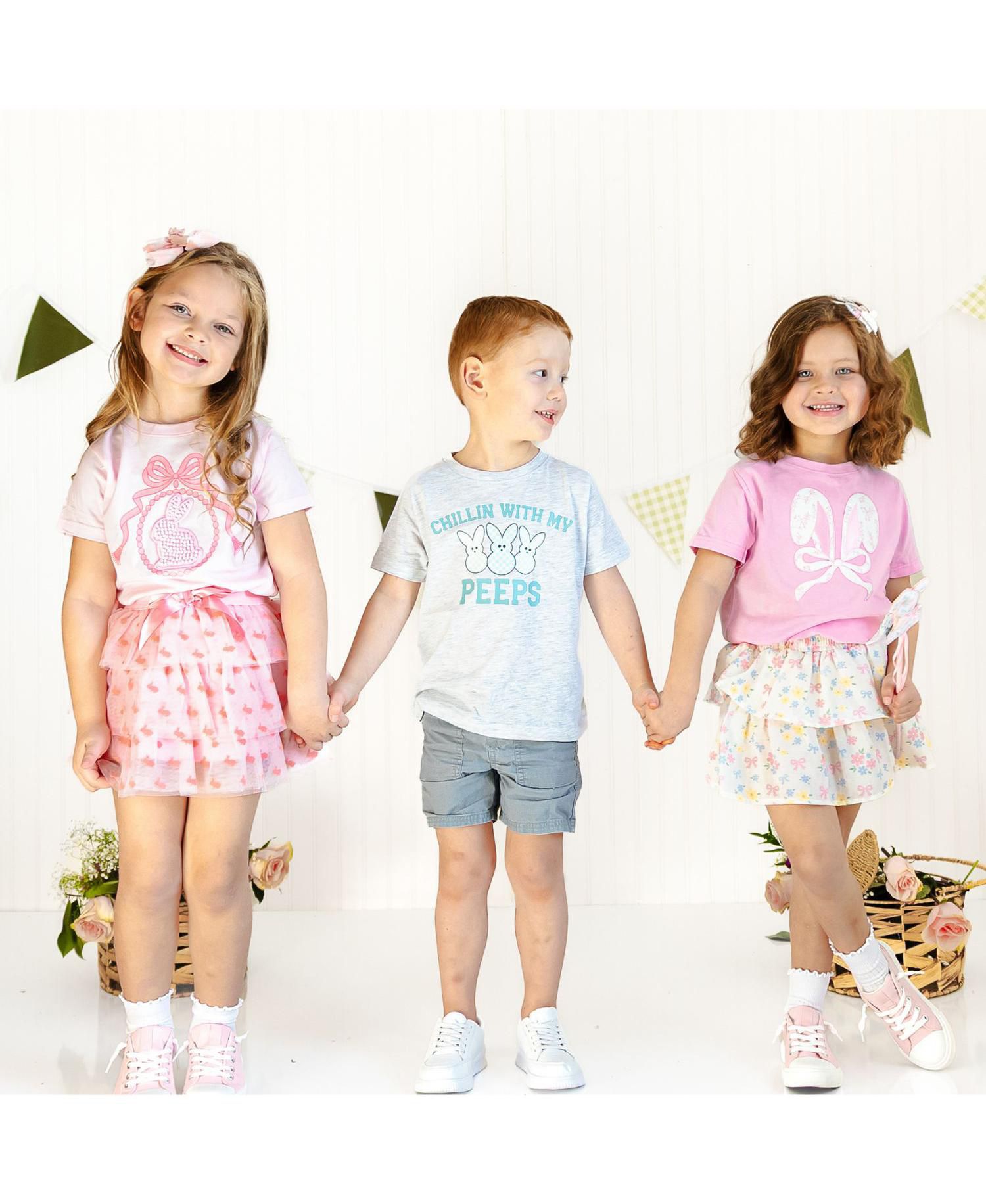 Toddler Girls Sweet Floral Skort