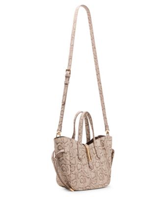 Faux Snake Medium Tote Bag