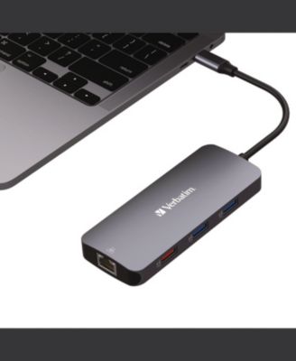 32152 9 Port USB-C Pro Multiport Hub - Gray