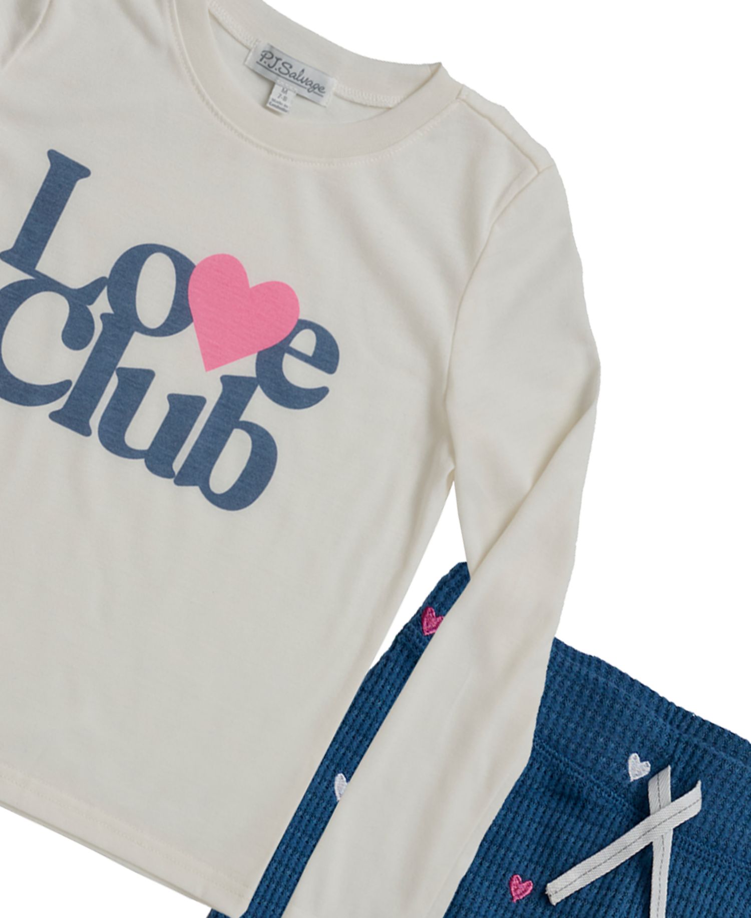 Girls' 6-16 Long-Sleeve T-Shirt & Jogger Pants, 2-Piece Pajama Set