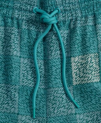 Men's Textured Checker Shorts