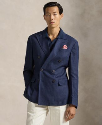 Men's Modern-Fit Glen Plaid Jacket