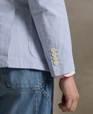 Men's Modern-Fit Seersucker Jacket