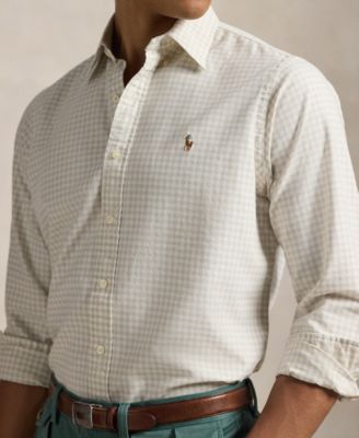 Men's Long-Sleeve Oxford Shirt