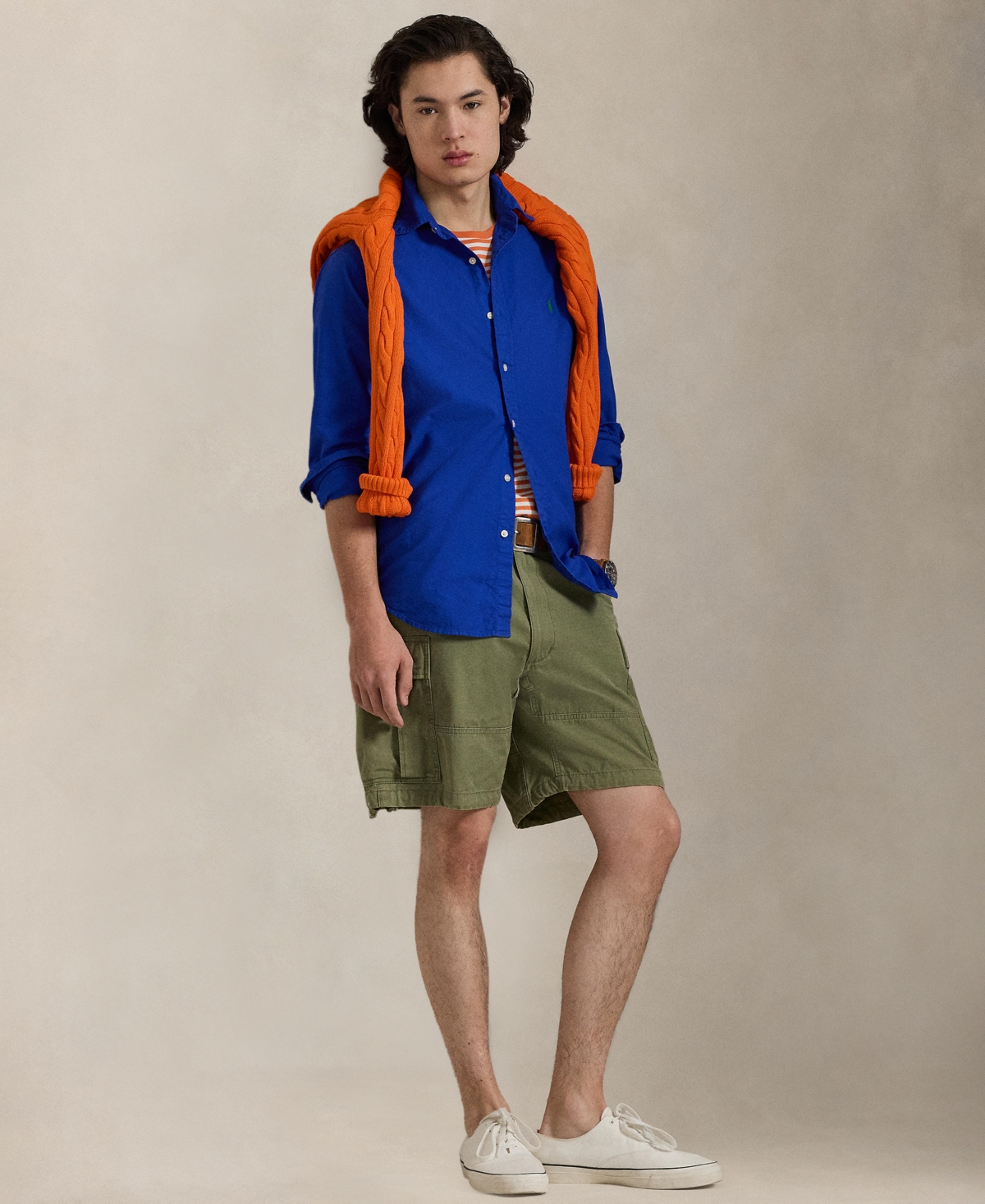 Polo Ralph Lauren Men's Garment-Dyed Oxford Shirt