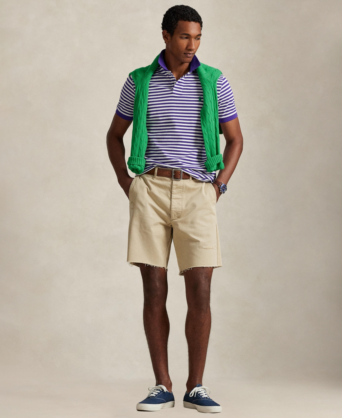 Polo Ralph Lauren Men's Short-Sleeve Striped Shirt