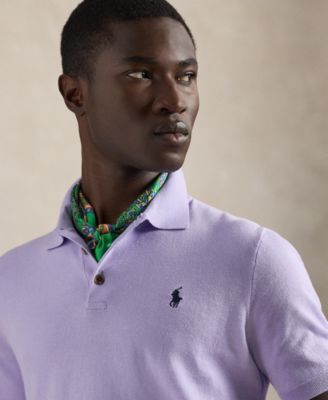 Men's Polo-Collar Sweater