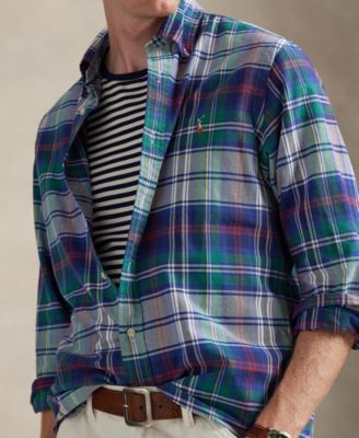 Men's Long-Sleeve Oxford Shirt