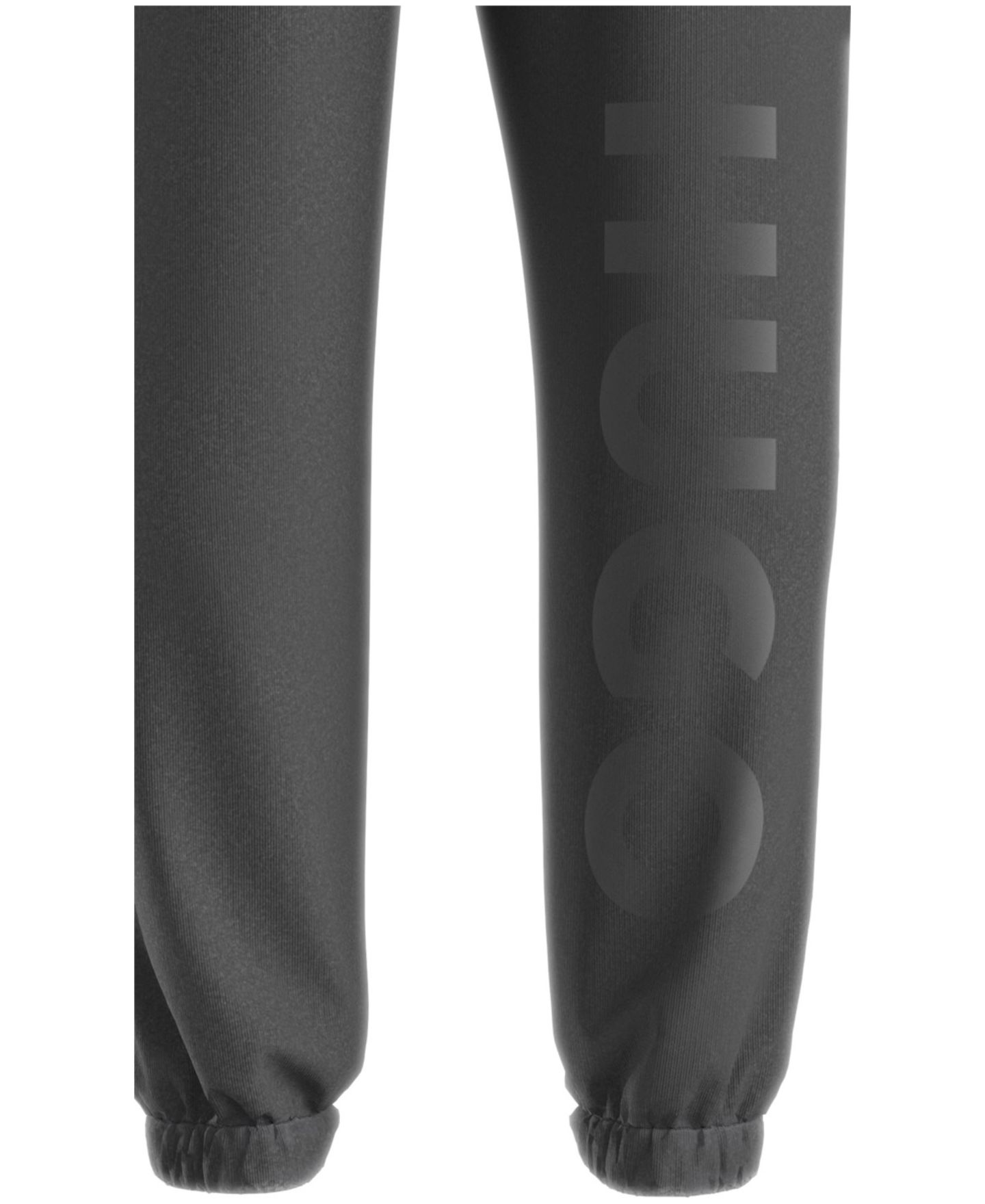 Мужские брюки Hugo Boss Nenzytro Cotton-Blend Logo Track Pants, цвет: Средний серый — фото 2