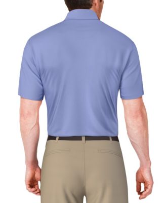 Men's Chest Stripe Print Golf Polo Shirt