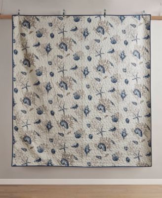 Bayside Quilted 6-Pc. Coverlet Set, Full/Queen