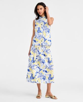 Women's Classic Frill Sleeveless Shirt