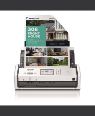 ADS1800W 600 dpi x 600 dpi Optical Resolution 20-Sheet Duplex Auto Document Feeder ADS-1800W Compact Desktop Scanner